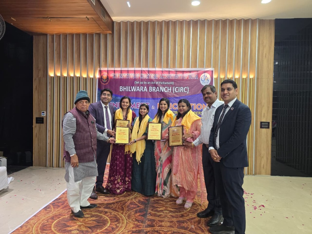 ICAI Bhilwara Branch &mdash; Members Felicitation